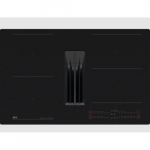 &Otilde;hupuhastiga pliidiplaat AEG, 4 x induktsioon, 80 cm, 585 m3/h, 71 dB, l&otilde;igatud servad, SaphirMatt