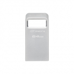 Kingston | USB 3.2 Flash Drive | DataTraveler micro | 64 GB | USB 3.2 | Silver