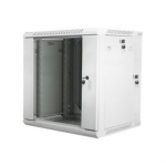Lanberg | Rack cabinet 19" double-section wall-mount 12U/600x600 (flat pack) | WF02-6612-10S | Grey