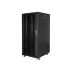 Lanberg | Rack cabinet 19" free-standing 27U/600x800 (flat pack) | FF01-6827-12B | Black