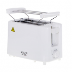 Adler | Toaster | AD 3223 | V&otilde;imsus 750 W | Kohtade arv 2 | Korpuse materjal Plast | Valge