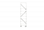 Akuraam SolaX AELIO Battery Rack, TB-HR140 akumoodulitele, IP20