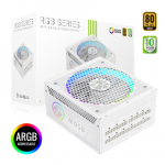 Gamemax PSU | RGB 850G WH | 850 W | Gold | Full Modular | White