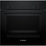Bosch Oven | HBF010BA1 | 66 L | Electric | Manual | Knobs | Height 59.5 cm | Width 59.4 cm | Black