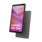 Lenovo Tab (without power adapter) | One ZAF00255SE | 8.7 " | Luna Grey | IPS | 1340 x 800 pixels | MediaTek | Helio G85 | 4 GB | Soldered LPDDR4x | 64 GB | Wi-Fi | Front camera | 2 MP | Rear camera | 8 MP | Bluetooth | 5.3 | Android | 14 or Later |  ...