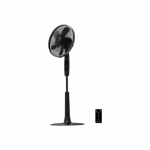 Cecotec EnergySilence 1020 ExtremeConnected | Pedestal Fan | Stand Fan | 60 W | Diameter 40 cm | Number of speeds 6 | Oscillation | Timer | Remote control | Black