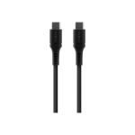 Fixed | Liquid Silicone Cable USB-C/USB-C, 2m, 60W | FIXDLS-CC2-BK