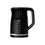 Adler Kettle with LED display | AD 1350 | Electric | 2200 W | 1.7 L | Stainless Steel | 360&deg; rotational base | Black