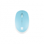 Natec | Mouse | Harrier 2 | Wireless | Bluetooth | White/Blue