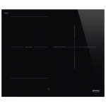 Pliidiplaat Smeg, 3 x induktsioon, multitsoon, 60 cm, Autovent, must