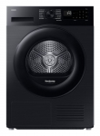 Samsung Dryer DV90DG52A0ABLE, black, SpaceMax, Higiene care, 9kg, A+++, heat pump, Black