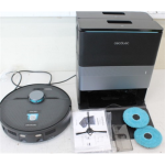 SALE OUT. Cecotec Conga X70 Robotic vacuum cleaner, dust and water base | Cecotec Conga X70 | Robot Vacuum Cleaner | Operating time (max) 240 min | Wet&Dry | 5200 mAh | 15000 Pa | Black | USED | 22 month(s)