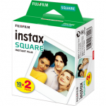 Fujifilm | Instax Square Glossy Instant film (2x10pl) | 86 x 72 mm | Image dimensions: 62 &times; 62 mm | Quantity 20