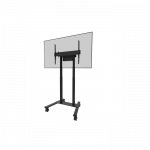 Neomounts Floor stand | FL55-875BL1 TV trolley | Adjustable Height | 55-100 " | Maximum weight (capacity) 110 kg | Black
