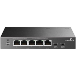 L&uuml;liti | TP-LINK | TL-SG1005P-PD | Lauaarvuti/jalamu | 5x10Base-T / 100Base-TX / 1000Base-T | PoE+ porte 5 | TL-SG1005P-PD