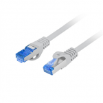 Lanberg Patchcord Cat.6A S/FTP LSZH CCA Fluke Passed | PCF6A-10CC-0050-S | 0.5 m