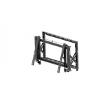 EDBAK | Wall mount | VWPOP95-L | 70-98 " | Maximum weight (capacity) 130 kg | Black