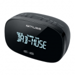 Muse | DAB+/FM Dual Alarm Clock Radio | M-150 CDB | H&auml;irefunktsioon | AUX-in | Must | Black
