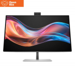 HP 727pm Series 7 Pro 4K Conferencing Monitor - 27" 3840x2160 UHD 400-nit 60Hz AG, IPS Black HDR 400, USB-C(100W/15W)/HDMI/DisplayPort Daisy-Chain, 5x USB-A, speakers, 5MP webcam, RJ-45 LAN, height adjustable/tilt/swivel/pivot, 3 years