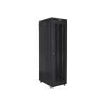 Lanberg | Rack cabinet 19" free-standing 47U/800x1000 (flat pack) with mesh door, LCD | FF01-8047-23BL | Black