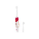 ETA Toothbrush | Sonetic ETA071090030 | Battery operated | For kids | Number of brush heads included 2 | Number of teeth brushing modes 1 | Red/White