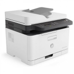 HP Color LaserJet 179fnw AIO All-in-One printer - A4 v&auml;rvilaser, printimine/kopeerimine/scannimine/faksimine, automaatne dokumendis&ouml;&ouml;tja, LAN, WiFi, 18 lk/min, 100-500 lk kuus