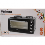 SALE OUT. SALE OUT. Tristar | Electric mini oven | OV-1443 | Integrated timer | 38 L | Table top | 3100 W | Black | DAMAGED PACKAGING AND DENTED BODY