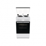 Gorenje Cooker | GE5A21WH | Hob type Electric | Oven type Electric | White | Width 50 cm | Grilling | Depth 59.4 cm | 68 L