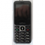 SALE OUT. myPhone 6320 (Black) Dual SIM 2.4" TFT 240x320/32MB/microSD/2G | myPhone 6320 | Black | 2.4 " | TFT | 32 MB | 32 MB | Dual SIM | Main camera resolution 0.3 MP | 100 mAh | Warranty 24 month(s) | DAMAGED PACKAGING
