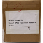 SALE OUT. Caso 01899 Hot Water Dispenser NOT ORIGINAL PACKAGING, SCRATCHED, DEMO | SALE OUT. | Caso NOT ORIGINAL PACKAGING, SCRATCHED, MISSING MANUAL