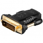 Goobay 68931 HDMI&trade;/DVI-D adapter, gold-plated | Goobay