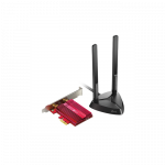 TP-LINK | TX3000E | AX3000 Wi-Fi 6 Bluetooth 5.0 PCIe Adapter | 2.4GHz/5GHz | Antenna type 2xHigh-Gain External Antennas | 574+2402 Mbit/s