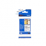 Brother TZe-N231 Labelling Tape Cassette &ndash; Black on White, 12mm wide, 8m long Brother