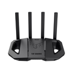 Dual-band Gaming Router | TUF-BE3600 | 802.11ax | 10/100/1000 Mbit/s | Ethernet LAN (RJ-45) ports 5 | Mesh Support Yes | MU-MiMO No | No mobile broadband | Antenna type External | 1x USB 3.2 Gen 1