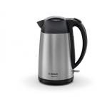 Bosch | Kettle | DesignLine TWK3P420 | Electric | 2400 W | 1.7 L | Stainless steel | 360&deg; rotational base | Stainless steel/Black