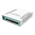 MikroTik | Cloud Router Switch | CRS106-1C-5S | Veebihaldus | T&ouml;&ouml;laud | SFP-portide arv 5 | 12 kuud | 12 kuud | 12 kuu(d)