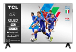 TV Set | TCL | 43 " | Full HD | 1920 x 1080 pixels | Flat | 16:9 | QLED | 43V5C