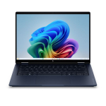 HP OmniBook X Flip 14-kc0011nn - Ryzen AI 5 430 (4C) 50 NPU TOPs, 16GB LPDDR5X 7500 on-board, 512GB PCIe Gen4 Value, AMD Radeon 840M Graphics, Touch/14.0 2K (1920x1200) Brightview 400 nits,  Athmospheric Blue, Win 11 Home, 1 years