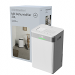 Mill Dehumidifier | MDH20 | Suitable for rooms up to 20-30 m&sup2; | Water tank capacity 4 L | White