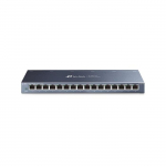 TP-LINK | 16-Port Gigabit Switch | TL-SG116 | Unmanaged | Desktop | 1 Gbps (RJ-45) ports quantity | 10 Gbps (RJ-45) ports quantity | SFP ports quantity | SFP+ ports quantity | Combo ports quantity | PoE ports quantity | PoE+ ports quantity | Power supply
