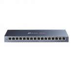 TP-LINK | 16-Port Gigabit Switch | TL-SG116 | Unmanaged | Desktop | 1 Gbps (RJ-45) ports quantity | 10 Gbps (RJ-45) ports quantity | SFP ports quantity | SFP+ ports quantity | Combo ports quantity | PoE ports quantity | PoE+ ports quantity | Power supply