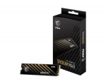 SSD | MSI | SPATIUM M461 | 1TB | M.2 | PCIE | NVMe | 3D NAND | Write speed 3200 MBytes/sec | Read speed 5000 MBytes/sec | 2.15mm | TBW 250 TB | MTBF 1500000 hours | S78-440L1D0-P83