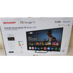 SALE OUT. Sharp 32HF3865E 32" (81cm) QLED Full HD Google TV | SALE OUT. | Sharp 32HF3865E | 32 | Smart TV | Google TV | DAMAGED PACKAGING
