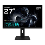 LCD Monitor | GIGABYTE | 27 " | 2560 x 1440 pixels | Quad HD | Native aspect ratio 16:9 | LED | Flat | G27Q3EK
