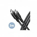 AXAGON Data and charging cable, 3 m | BUCM-CM30AB | USB Type C to USB Type C