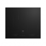 Beko HII64720QUF2T Hob, Induction, Width 59cm, 4 cooking zones, Touch control, Black | BEKO