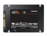 SSD | SAMSUNG | 870 EVO | 1TB | SATA | SATA 3.0 | MLC | Kirjutamiskiirus 530 MBait/s | Lugemiskiirus 560 MBait/s | 2,5" | MTBF 1500000 tundi | MZ-77E1T0B/EU