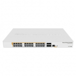 MikroTik | CRS328-24P-4S+RM Gigabit Ethernet POE/POE+ ruuter/kommutaator | Hallatav L3 | Rackmountable | Gigabit Ethernet (vask) portide arv 24x 1GbE | SFP+ portide arv 4x SFP+ | PoE/Poe+ portide arv 24 | Toiteallika t&uuml;&uuml;p Single | 12 kuu(d)