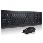 Lenovo Essential | Keyboard and Mouse Combo | Wired | US Euro | Black