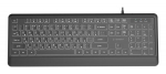 KEYBOARD MULTIMEDIA USB CYRILL/BLACK KB-UML-04-CYRL GEMBIRD